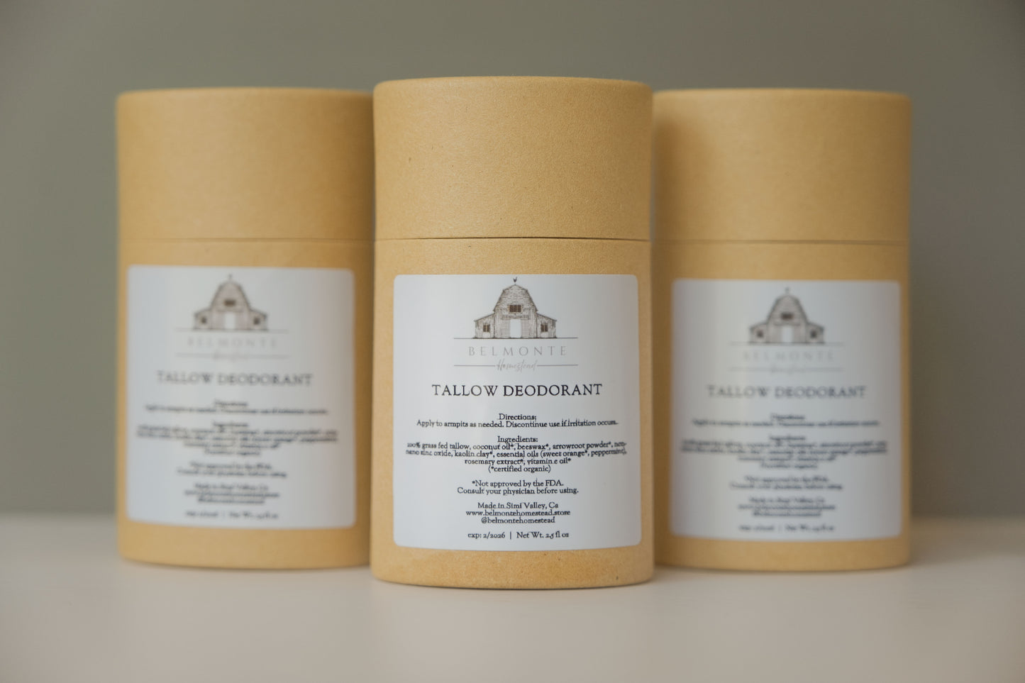 Tallow Deodorant